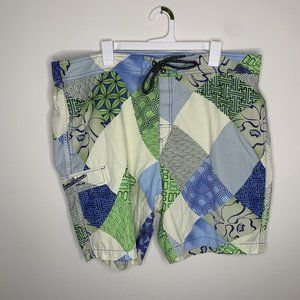 Tommy Bahama Relax Mens XXL Multicolor Board Shorts Swim
